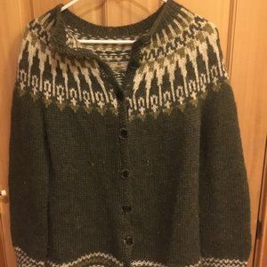 Handmade 100% Wool Knit Sweater
